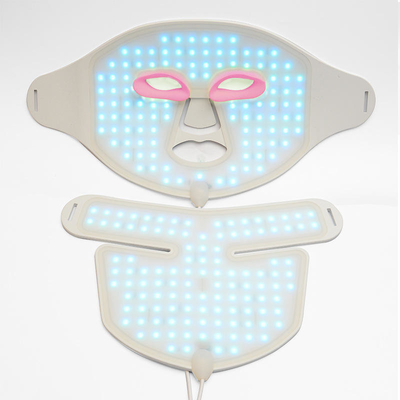 خرید مراقبت از پوست ماسک درمان با نور LED سفت کننده پوست زیبایی صورت و گردن 600 نانومتر 240 ولت ساخت آنلاین