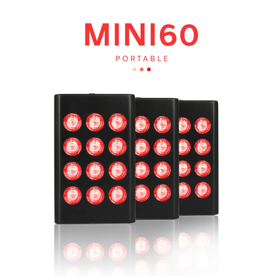 خرید MINI 60 660nm 850nm قرمز مادون قرمز LED Light Therapy Device مراقبت از پوست صورت ضد پیری ساخت آنلاین