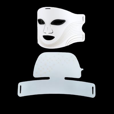 خرید OEM Factory of Silicone LED Facial Mask – 660nm Red Light + 850nm Infrared + Blue + Purple Modes ساخت آنلاین