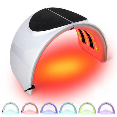 خرید دستگاه های زیبایی صورت 7 رنگ PDT DC24V LED نور درمانی قرمز ساخت آنلاین