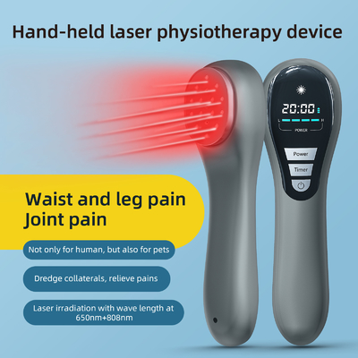 تسکین درد عضلانی طب سوزنی Lllt فیزیوتراپی دستگاه لیزر سرد 808nm
