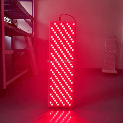 طول موج سفارشی آلومینیوم 660NM 850NM 1000W LED مادون قرمز پانل دستگاه درمانی نور قرمز برای کل بدن اندازه 910 * 210 * 65mm