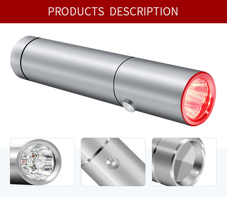 جعبه هدیه بسته بندی شده 630 نانومتری 660 نانومتری 850 نانومتری مشعل چراغ قرمز LED برای کاهش چین و چروک