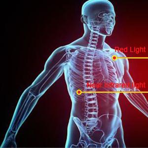 600 وات خانگی استفاده از دستگاه نور درمانی LED مادون قرمز نزدیک به آلیاژ آلومینیوم 0